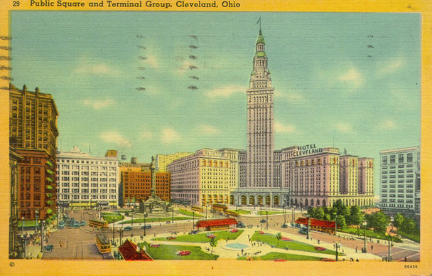 Cleveland PubSqr Postcard