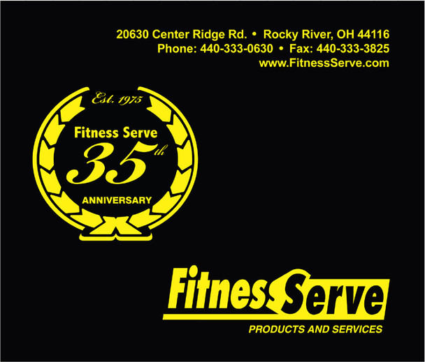 fitness serve mouse pad