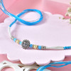 Om Rakhi with Fine Beads Work