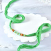 Spring Green Rudraksh Rakhi