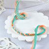 Cream Green Rakhi Thread