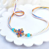 Rainbow Bloom Designer Rakhi