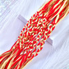 Swastik Red and Gold Braided Rakhi (Loose)
