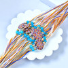 Pastel Multicolor Floral Designer Rakhi (Loose)