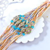 Vibrant Floral Motif Designer Rakhi (Loose)