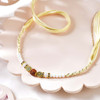 Golden Serenity Pearl Rakhi