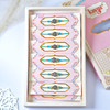 Peacock Hexa Charm Rakhi