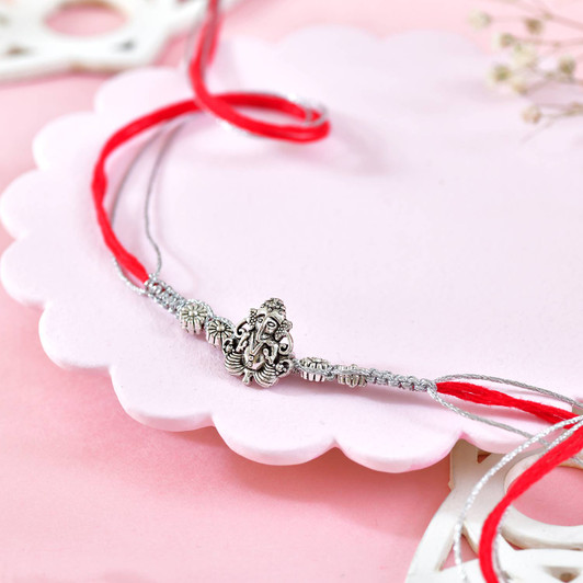 Divine Blessings Ganesha Rakhi