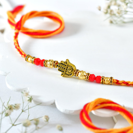 Divine Hamsa Hand Rakhi (Loose)