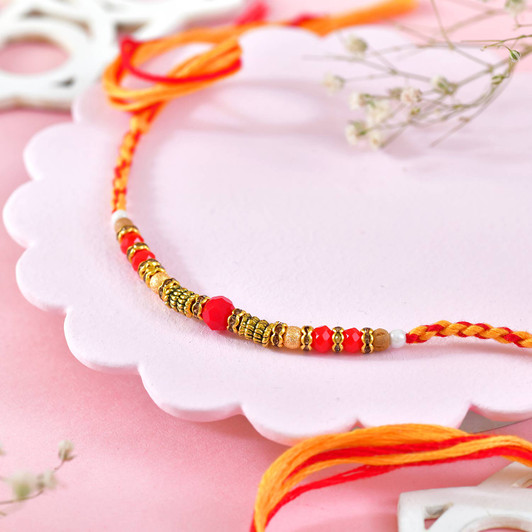 Royal Beaded Elegance Rakhi (Loose)