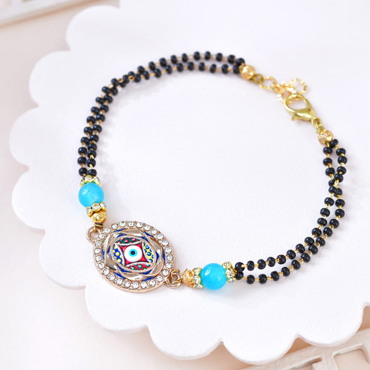 Mystic Nazar Elegance Bracelet Rakhi (Loose)