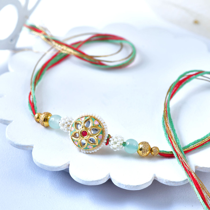 Royal Kundan Rakhi