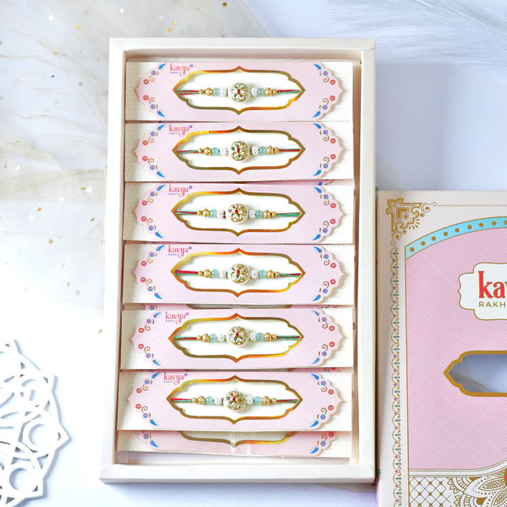Royal Kundan Rakhi