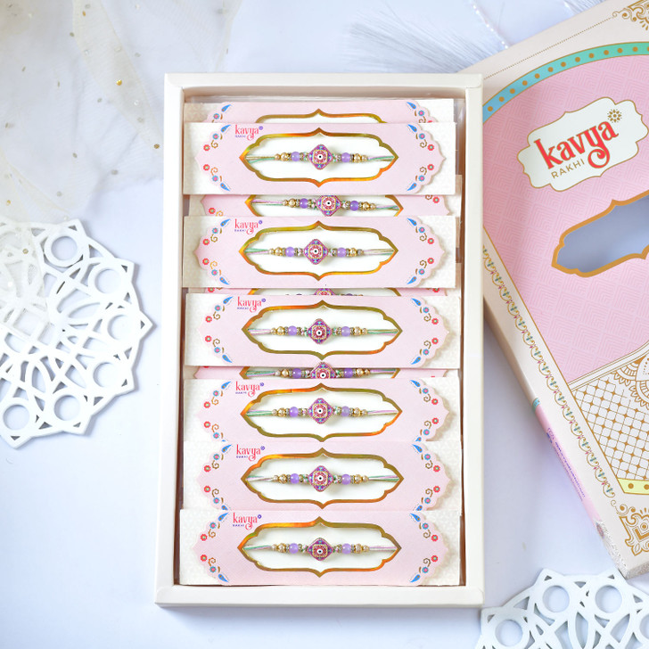 Shubh Nazar Square Rakhi