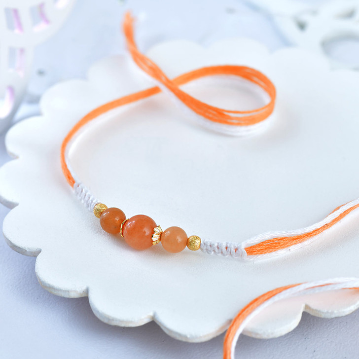 Original Agate Stone Rakhi (Loose)