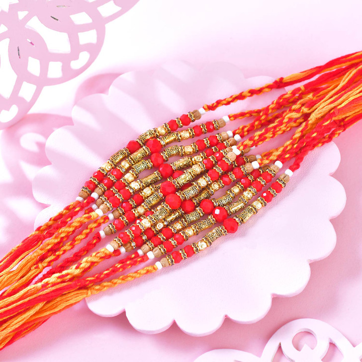 Royal Beaded Elegance Rakhi (Loose)
