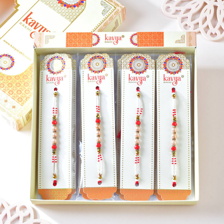 Royal Pearl Elegance Rakhi
