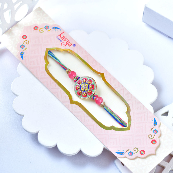 Rangoli Bloom Designer Rakhi