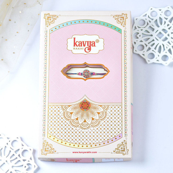 Rangoli Bloom Designer Rakhi