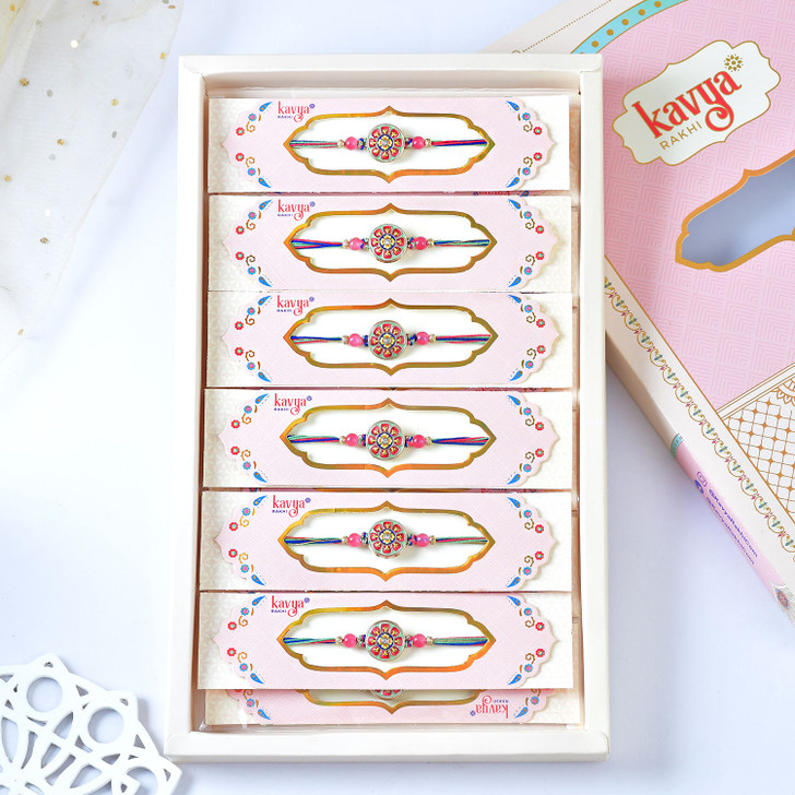 Rangoli Bloom Designer Rakhi