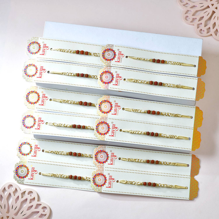 Serenity Rudraksha Pearl Rakhi