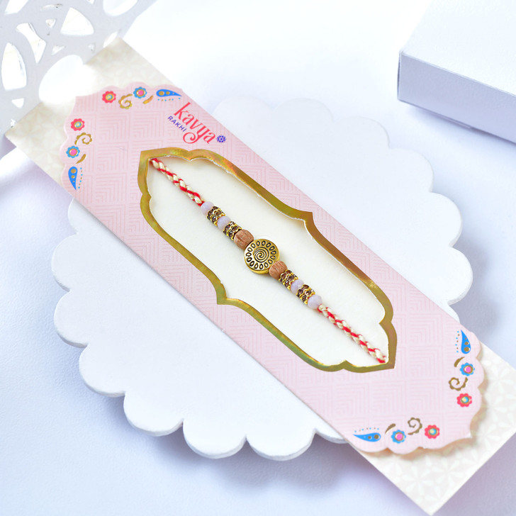 Surya Charm Beaded Rakhi
