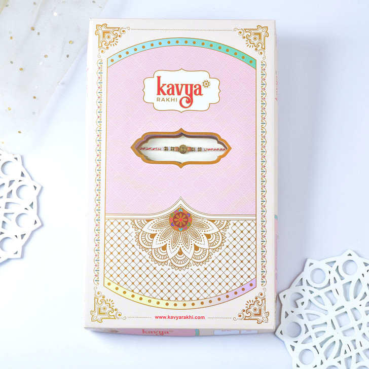 Surya Charm Beaded Rakhi