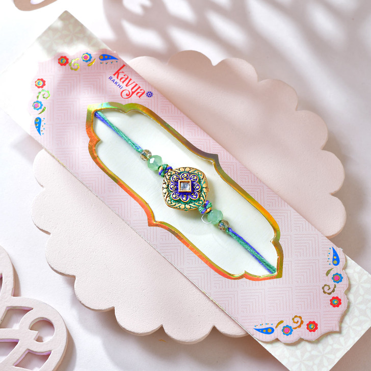 Royal Mint Meenakari Rakhi