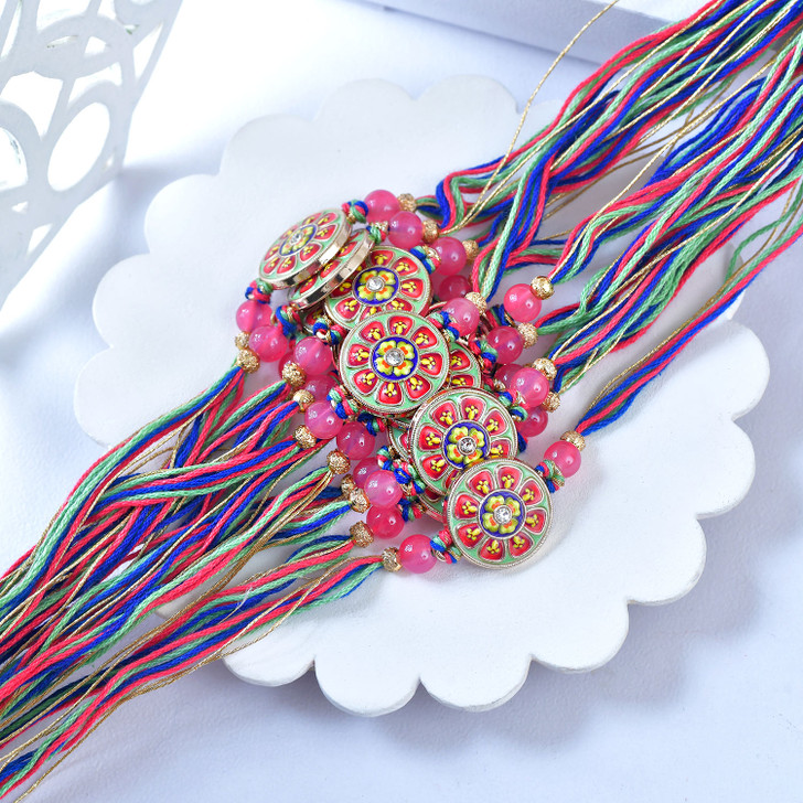 Rangoli Bloom Designer Rakhi (Loose)