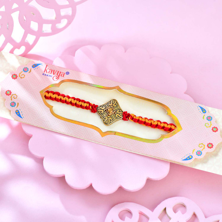 Classic Red Thread Designer Rakhi