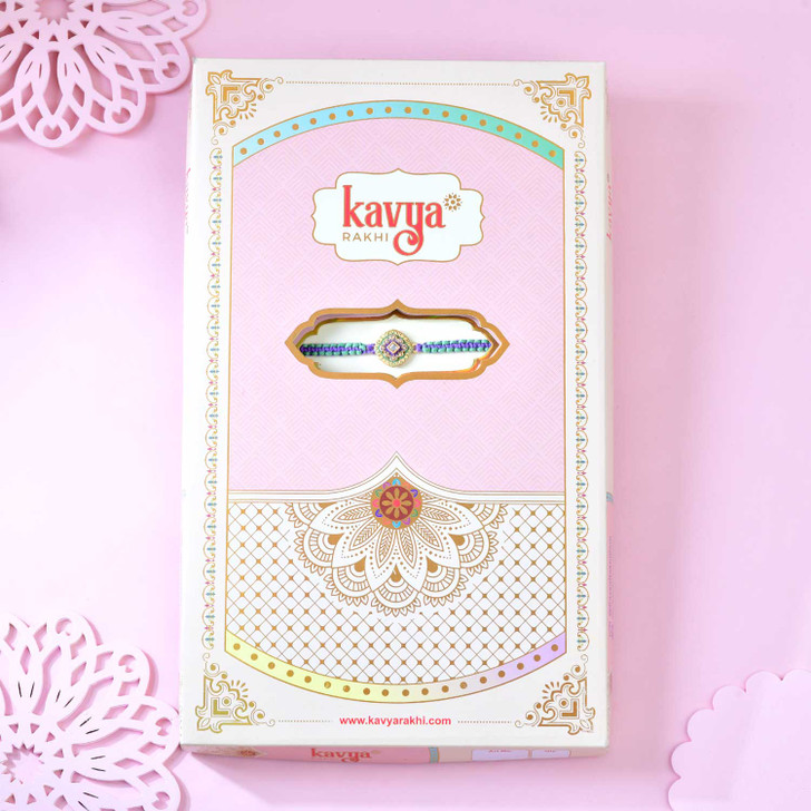 Royal Bloom Dual Tone Rakhi