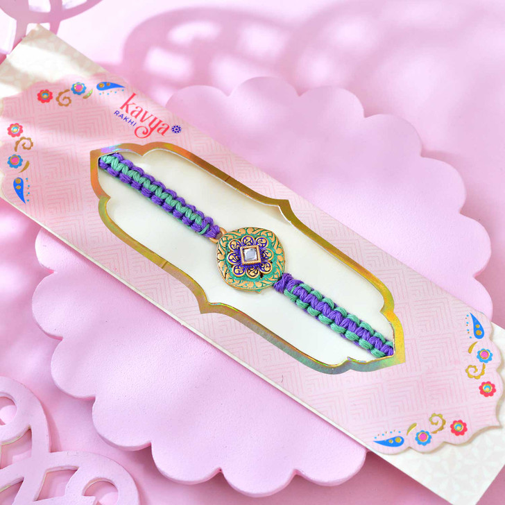 Royal Bloom Dual Tone Rakhi