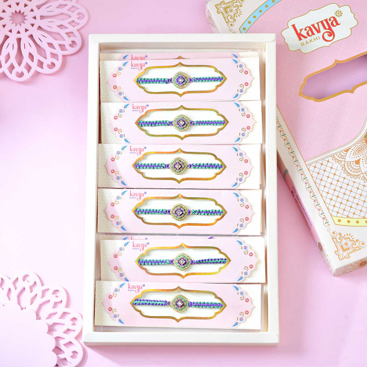 Royal Bloom Dual Tone Rakhi