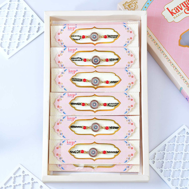 Kavya Royal Mandala Bracelet Rakhi