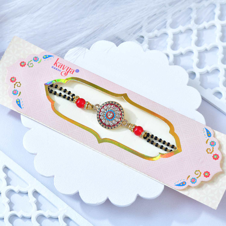 Kavya Royal Mandala Bracelet Rakhi