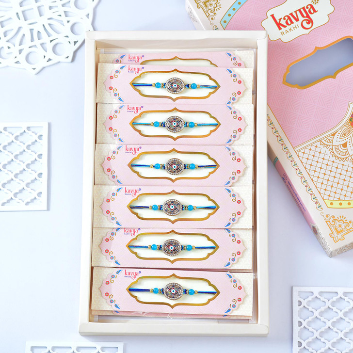 Kavya Heritage Kundan Rakhi