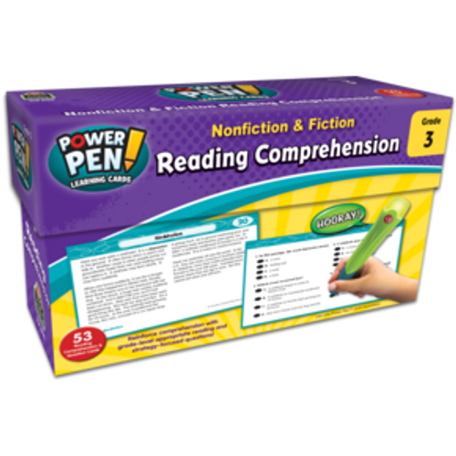 Power Pen Learning Cards: Reading Comprehension (3rd)