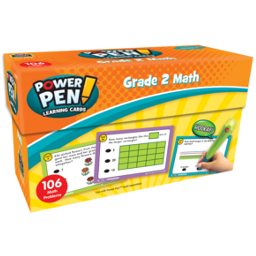 Power Pen Learning Cards: Math (2nd)