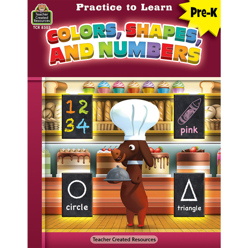 Practice to Learn: Colors, Shapes and Numbers