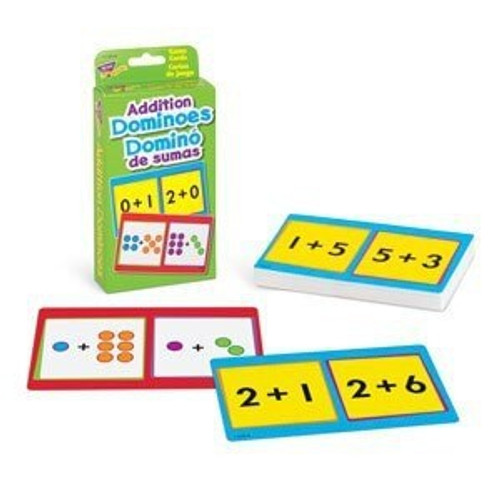 Addition Dominoes/Dominó de sumas (EN/SP) Challenge Cards