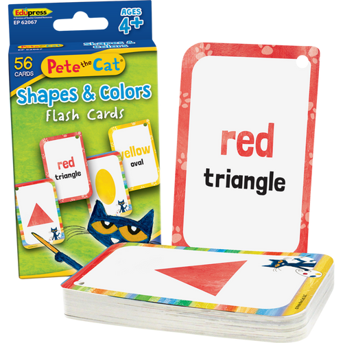Pete the Cat® Shapes & Colors Flash Cards