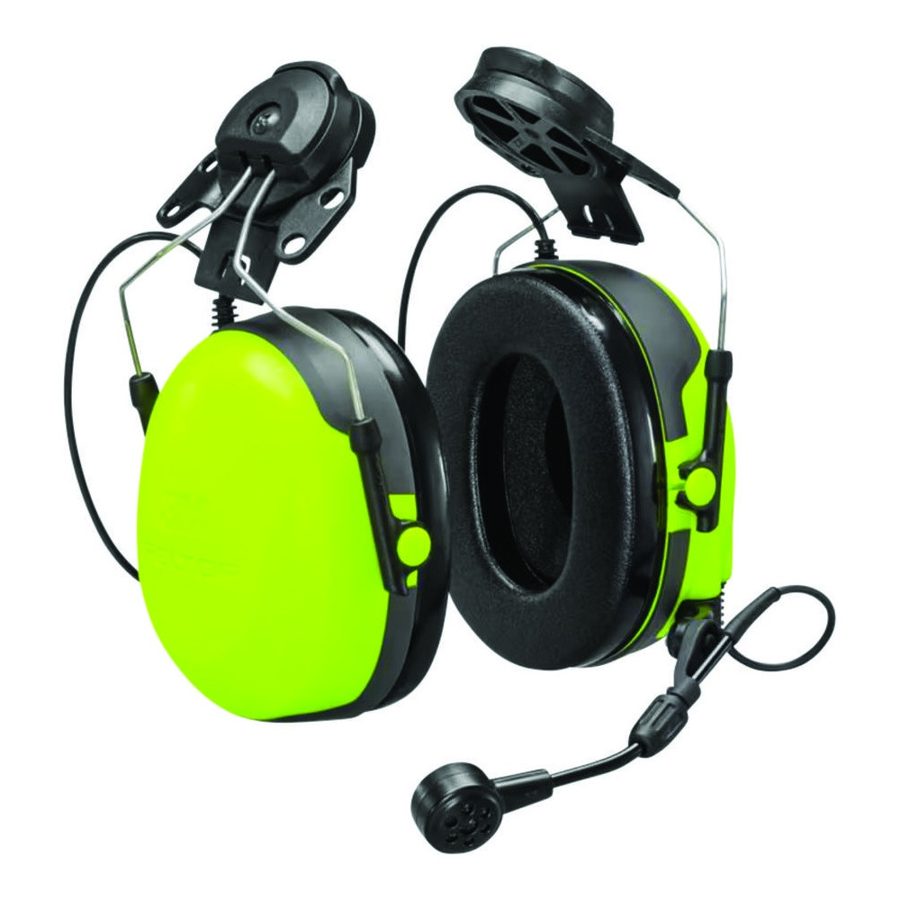 3M™ PELTOR™ CH-3 Headset with PTT, FLX2, Hard-Hat-Attached