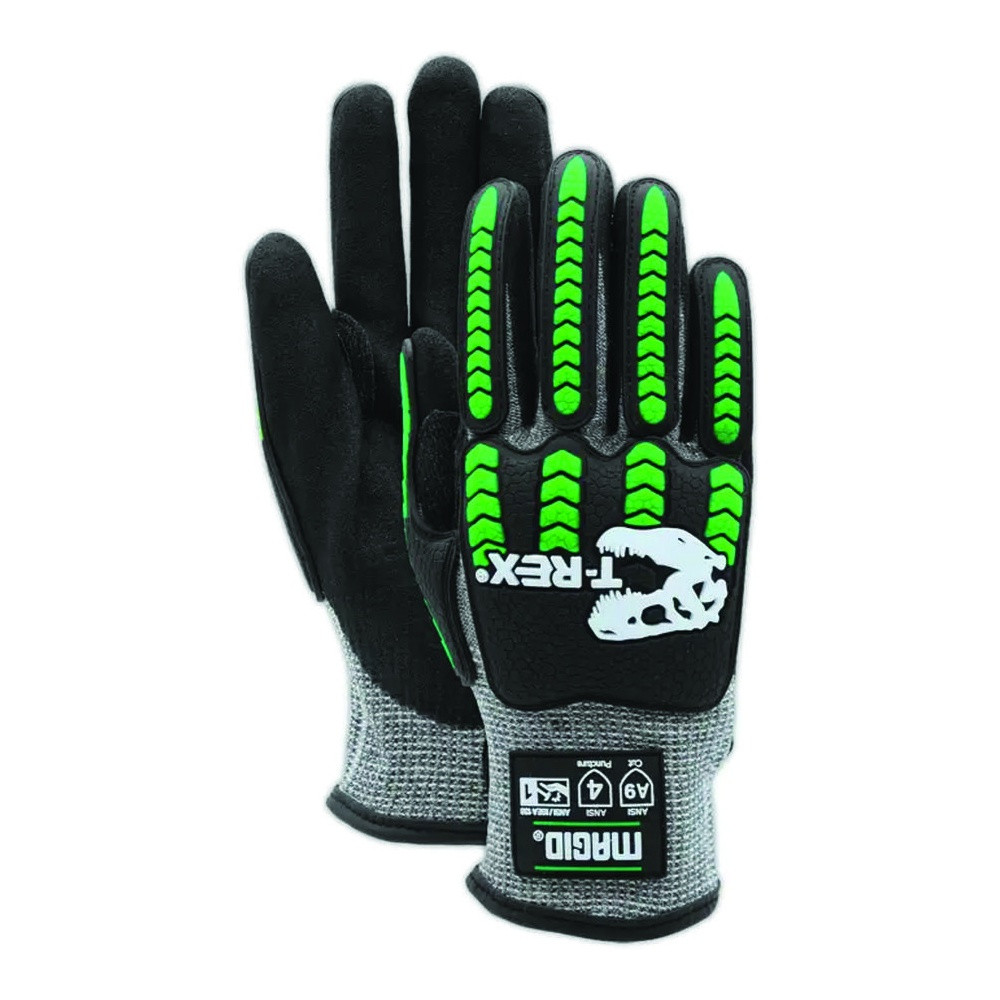Magid T-REX Flex Series® TRX795 Knit Impact Glove with NitriX Grip