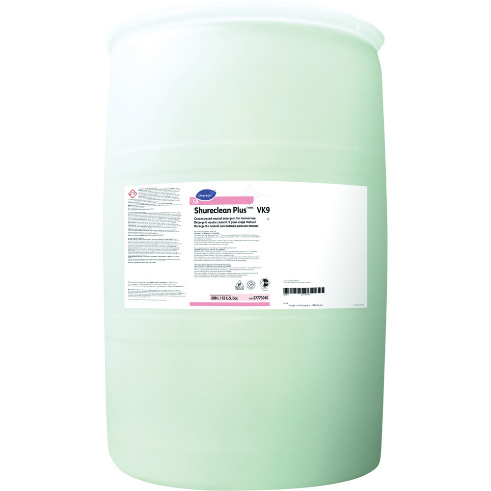 Diversey Shurclean PlusTM/MC VK9, Concentrated Natural Detergent
