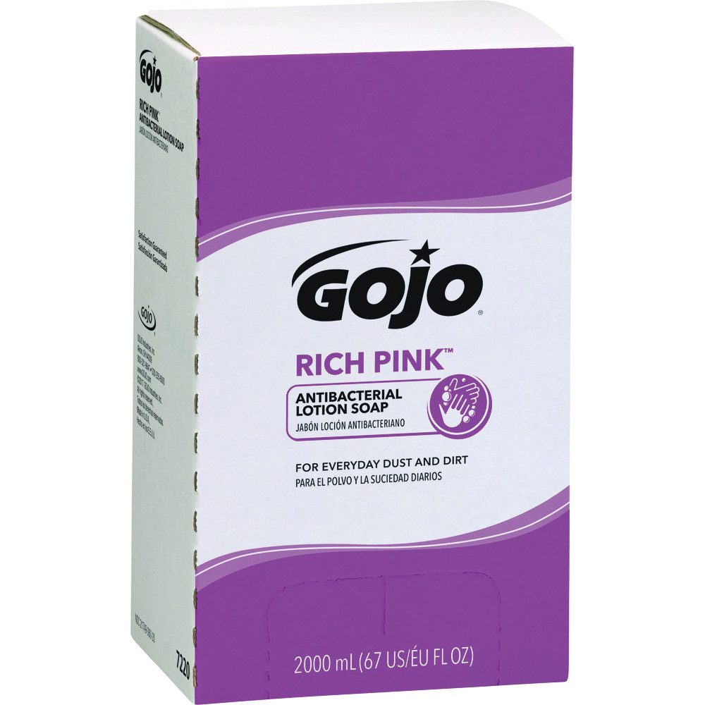 GOJO® RICH PINK Antibacterial Lotion Soap Refill for PRO™ TDX