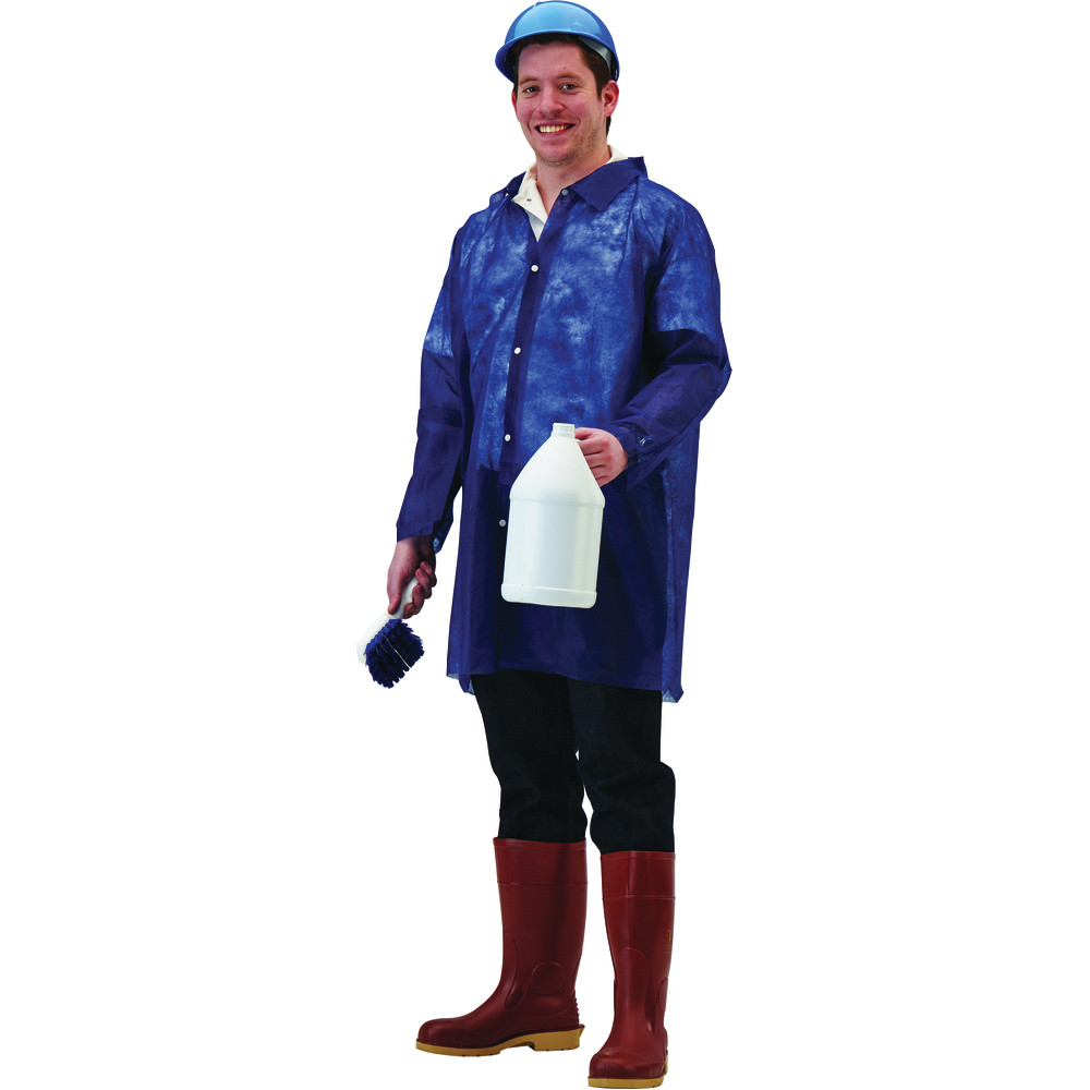WorkHorse Polypropylene Lab Coats - Bunzl Processor Division