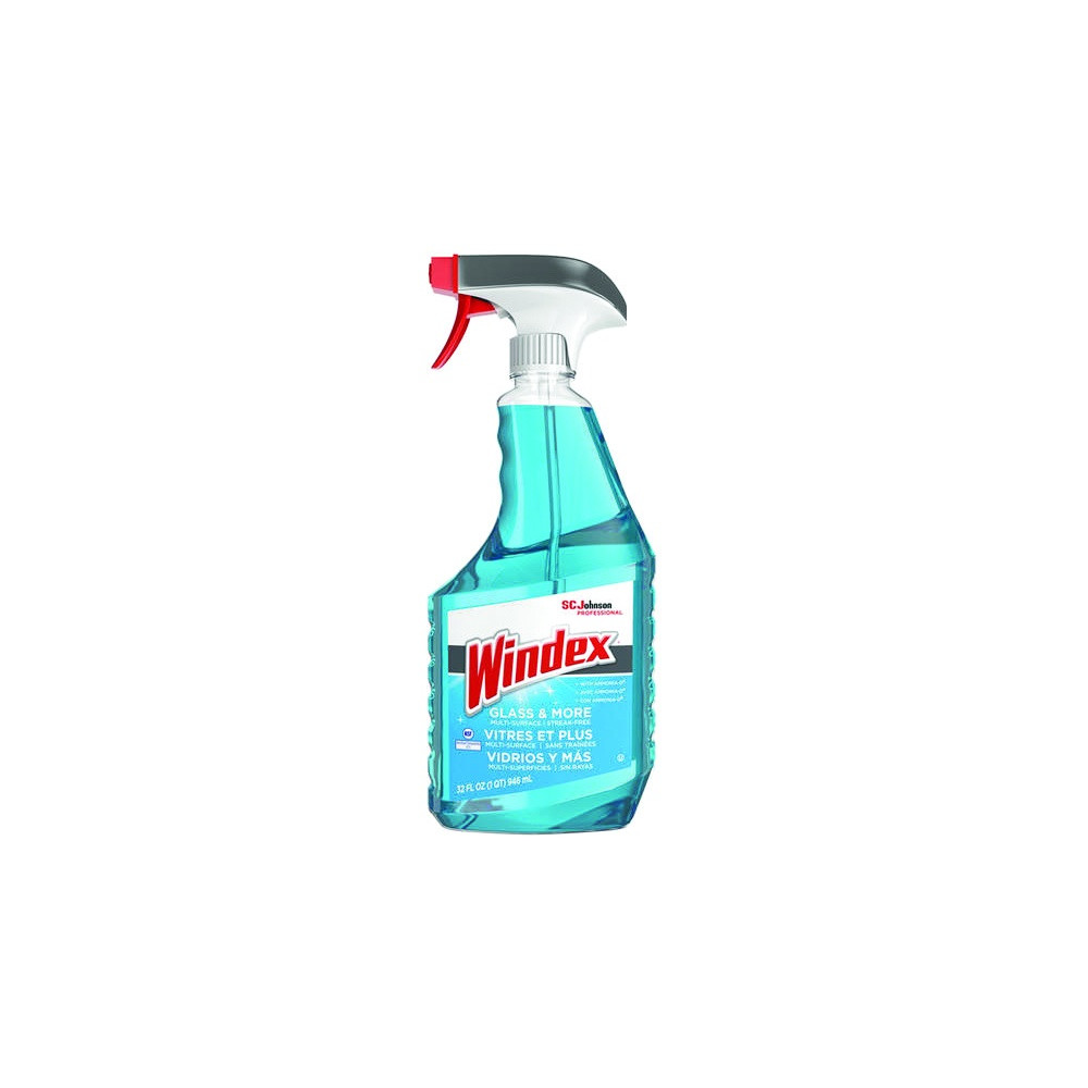 Windex® Original Glass Cleaner cleans and shines the first time