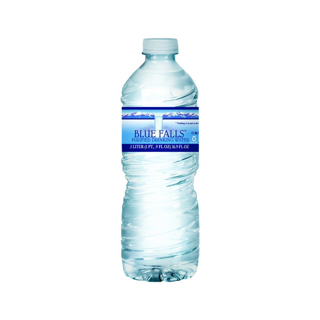 Glacier Clear Purified Drinking Water, 16.9 Fluid Ounce Bottles, 24 Count -  Bunzl Processor Division