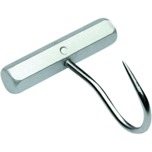 G.F. Frank & Sons, Inc. Boning Hooks, Stainless Steel w/Aluminum Hexigon Handle - Bunzl Processor Division G.F. Frank & Sons, Inc. Boning Hooks, Stainless Steel w/Aluminum Hexigon Handle - Bunzl Processor Division