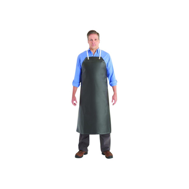 hippiedippy☆rush apron ops Heavy-Duty Hycar Apron, Cloth Straps, 16 Ounce - Bunzl